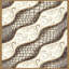 Tapis beige / crème en polyester Crick-1564118379