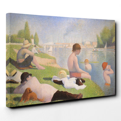 Georges Seurat - Wrapped Canvas Painting