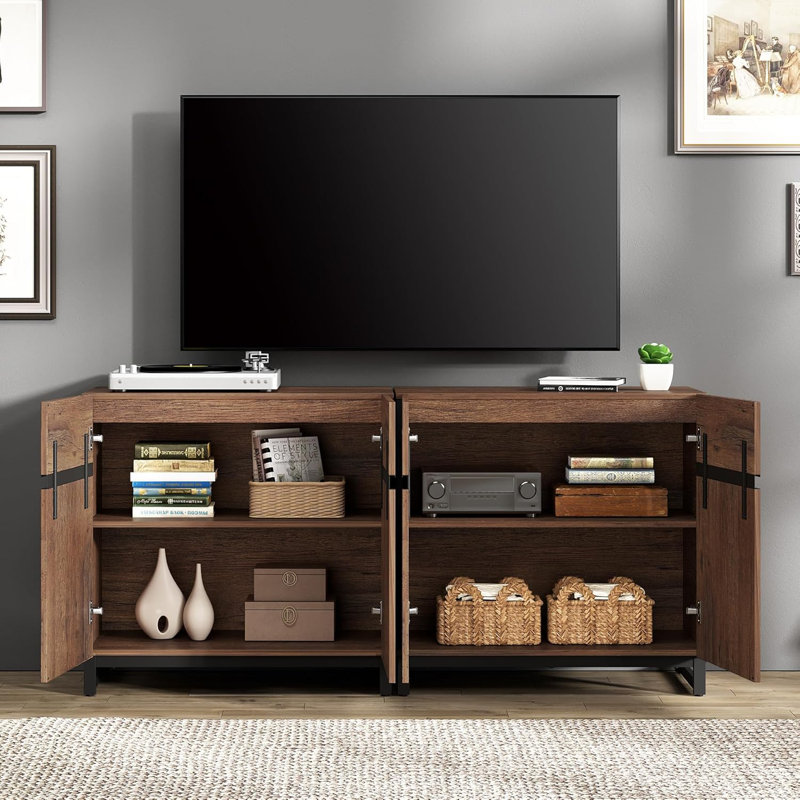 Ensemble 2 pièces de meuble télé et table basse Aadam