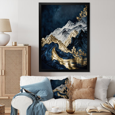 Rivière et montagne givrées Zeitz Gold I