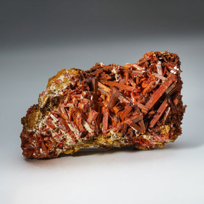 Crocoite from Red Lead Mine, Dundas, Tasmania, Australia