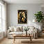 Ensemble de 1 tableau sur toile Cheval d'or-129365028-129365021