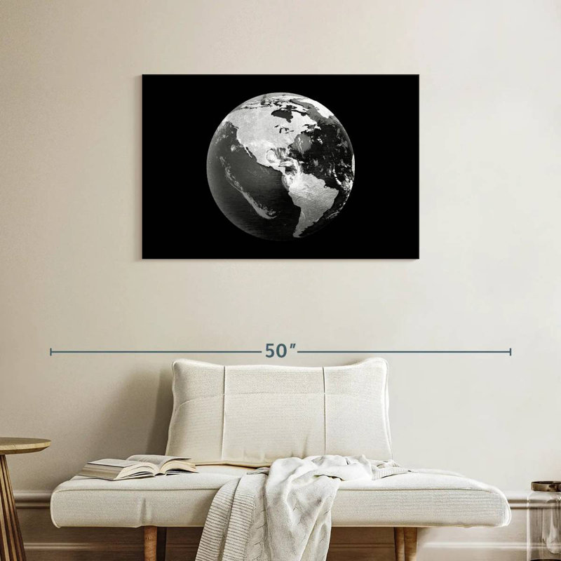 Oberle Silver Globe, 24" H x 36" W