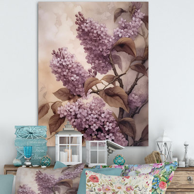 Lilas mauves parfumés III