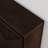 Mid Century Modern V-Shape Storage Cabinet, Dark Walnut-931698750