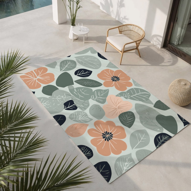 Tapis d'intérieur et d'extérieur Breezy Trails, Rectangle 1 pi 6 po x 2 pi 6 po