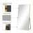 Barnaba Metal Framed Full Length Mirror-666236032-623827425