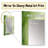 Green Serene Spiral Dreams - Abstract Spirals Unique Wall Mirror, Modern Mirror, Printed Metal Art-1830699813