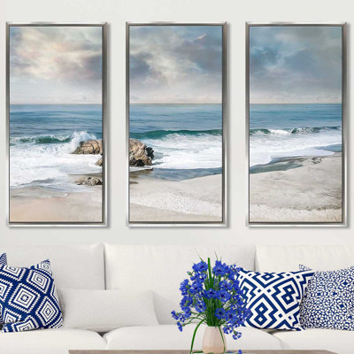 Reproduction d’art sur toile flottante « A Forever moment »-3 pièces