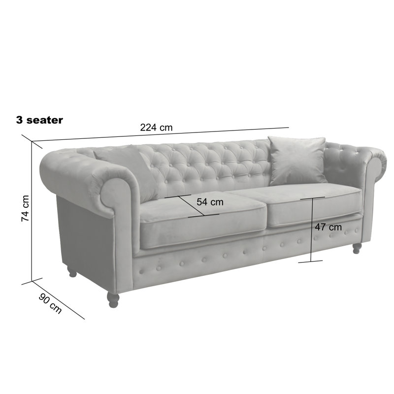 Frances 2 - Piece Living Room Set
