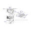 Baignoire tourbillon de coin arrondie 59 "x 39,4"-25300927