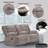 Ryong Upholstered 77.9'' Reclining Loveseat