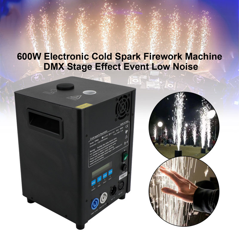 600W Electronic Cold Spark Firework Machine