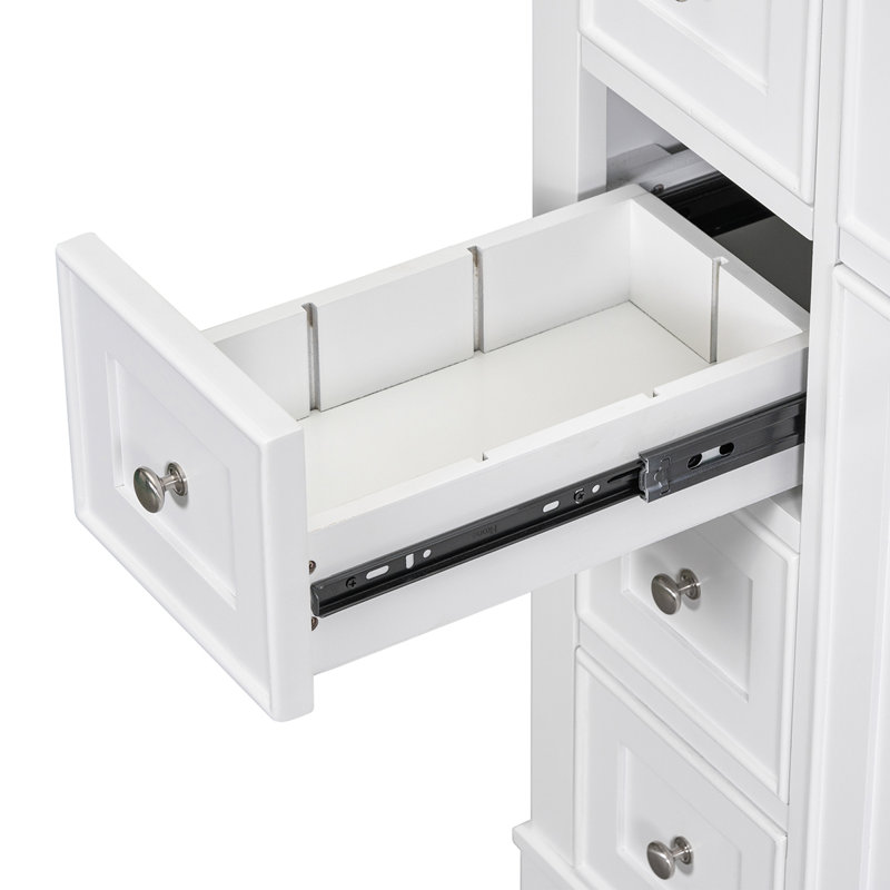 35.6'' Single Bathroom Vanity Base Only, White