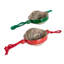 1.6'' Handmade Fabric Holiday Shaped Ornament