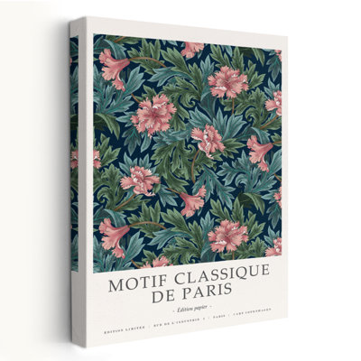 Motif classique 1 - Art floral et nature morte avec motifs botaniques