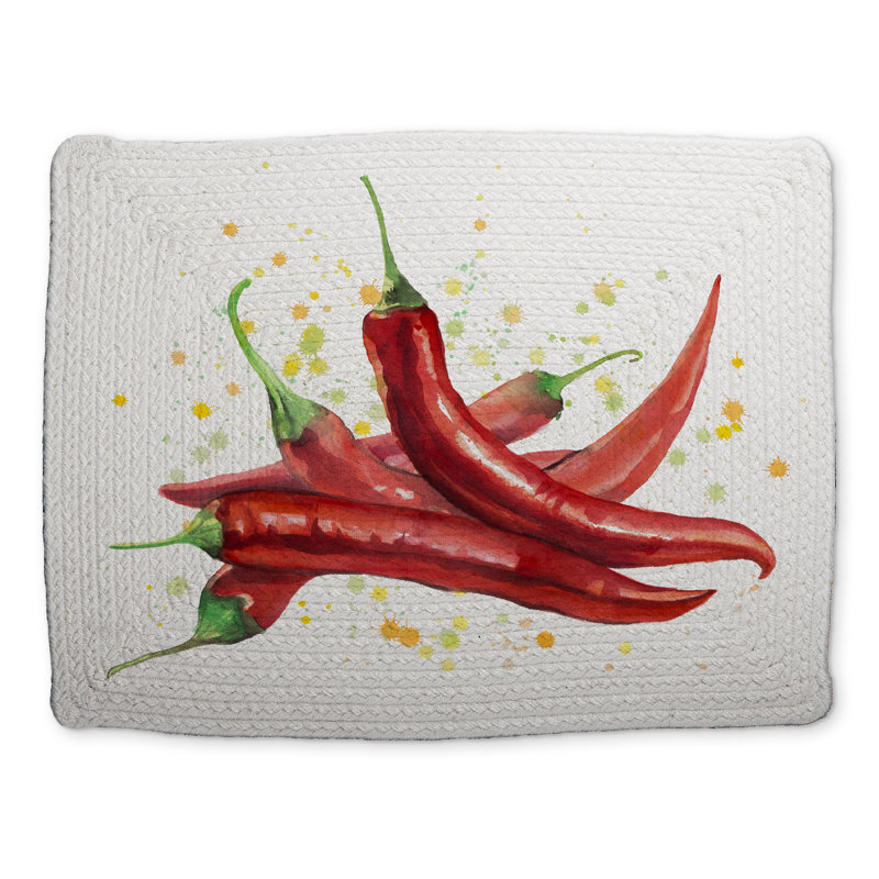 Napperon Red Hot Peppers