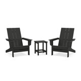 POLYWOOD by AllModern Outdoor Adirondack Chair With Table