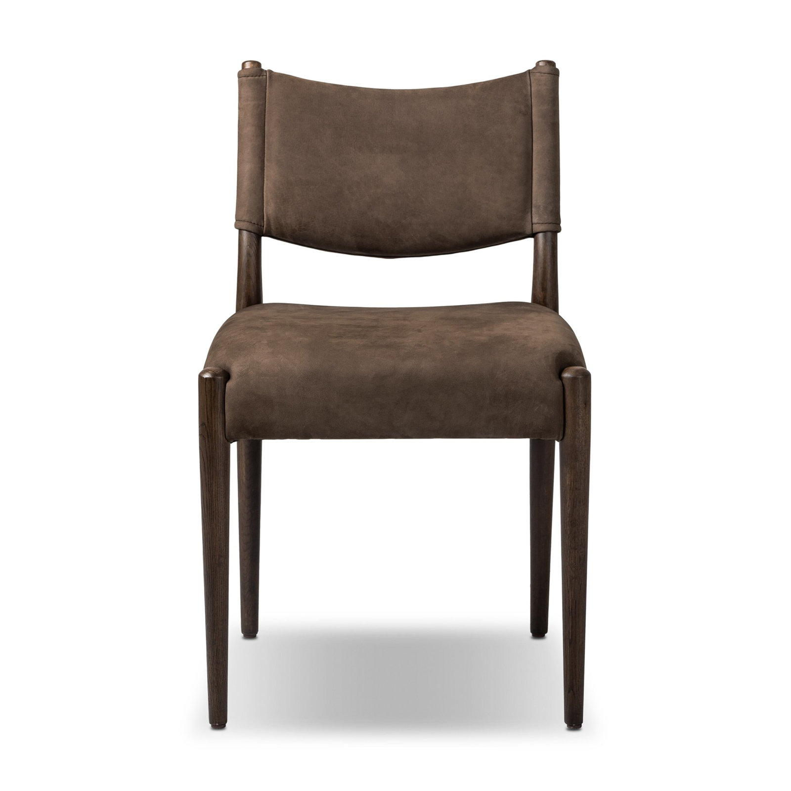 Yokum Armless Dining Chair, Burnt Oak, Burnt Oak