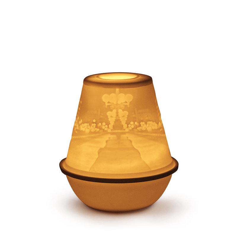 City at Night Lithophane 4.33" Novelty Light