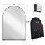 24X36 Inch Arched Recessed Medicine Cabinet-2972808