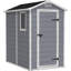 Keter Manor 4 ft. W x 6 ft. D Apex Outdoor Garden Shed-114851228