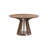 Seda Walnut Finish Round Dining Table