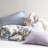 Blue King Floral Comforter With Bed Sheets - Soft Microfiber, Ensemble Comforter, Sheets, Elasticized Fitted Sheet