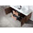 Antonina 60'' Natural Veneer Plywood Double Bathroom Vanity with Engineered Quartz Top-35980501