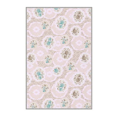 Premium Hall Carpet (2.6 x 9.8 ft), 100% Polyester, 0.3 in Pile Height | Antibacterial, Non-Slip Underside, 3D Digital Print | Machine Washable, Durable, Ideal for Home & Office, Easy Maintenance