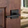 Halifax Passage Door Lever with Square Rosette