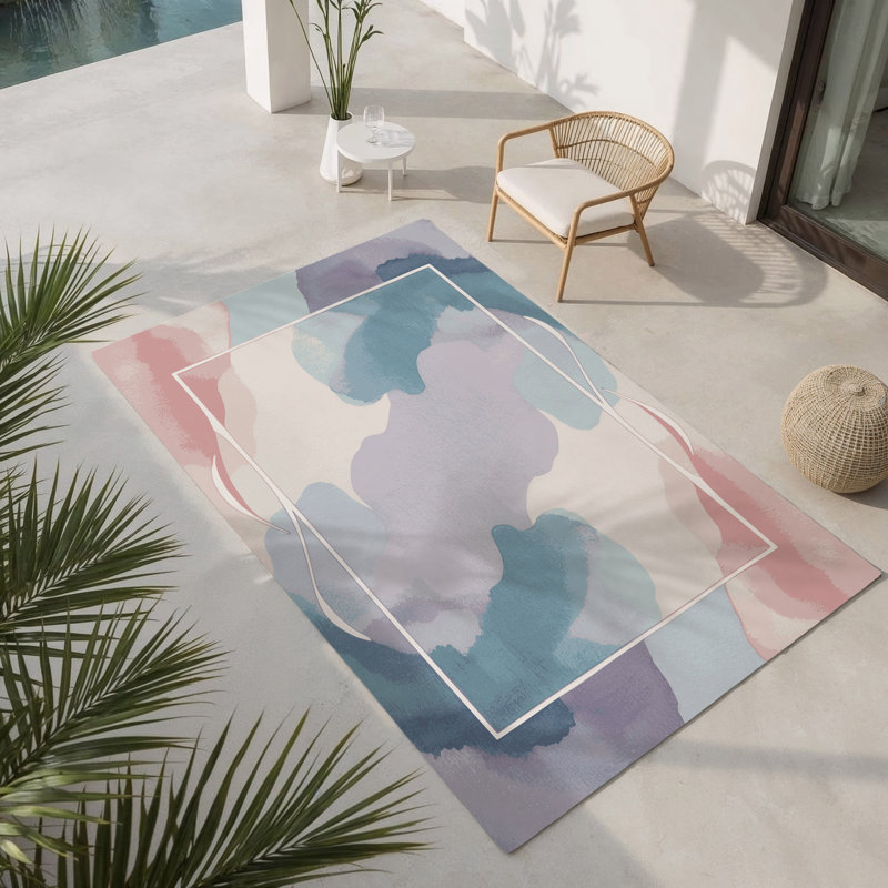 Horizon Veil Indoor And Outdoor Area Rug, Rectangle 3' x 5'