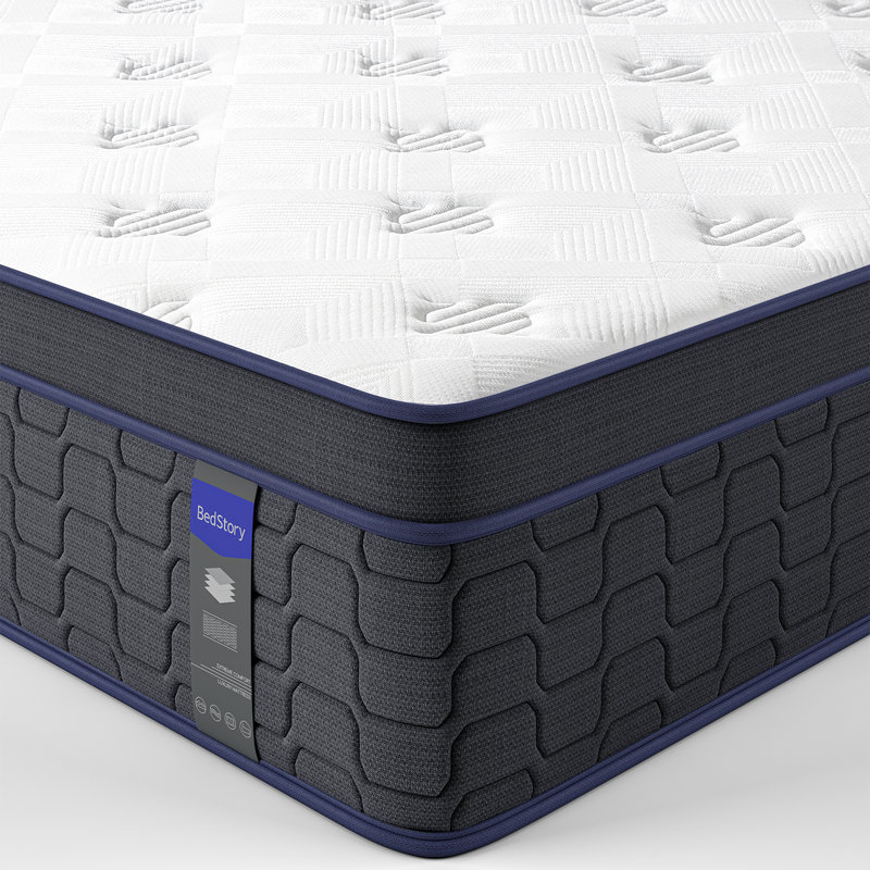 Matelas hybride Bedstory, Très grand lit, 12"