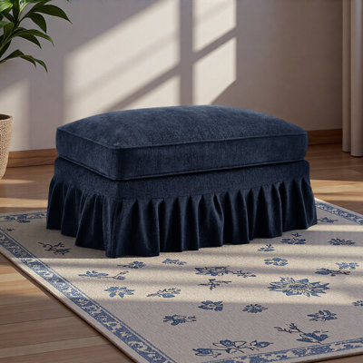 Repose-pieds en chenille