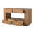 Sofa Table, Oak Finish