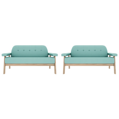 Banc rembourré en similicuir Simple Fashion