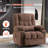 Ergonomic Swivel Recliners, Metal Frame Modern Lounge For Home