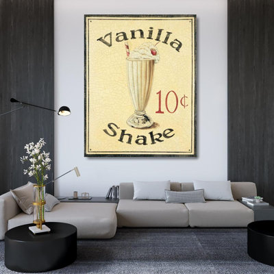 Red Barrel Studio® Jones, Catherine Gallery Wrapped Canvas Art Titled: Malt Shop III JNE-060