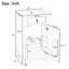 Meuble-lavabo de 20 po avec lavabo en céramique-1280040671