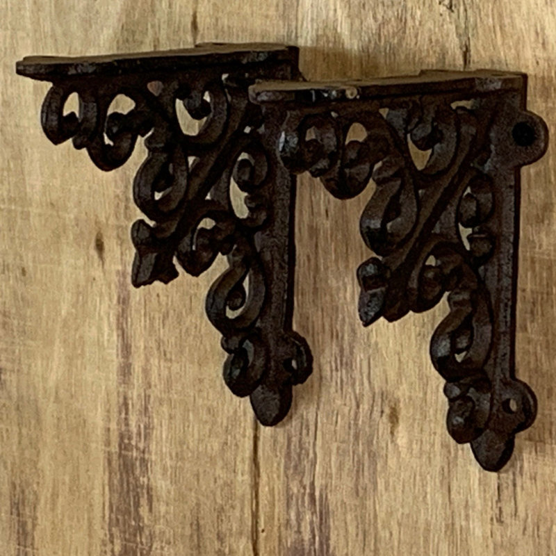 Jefferson Cast Iron Shelf Brackets
