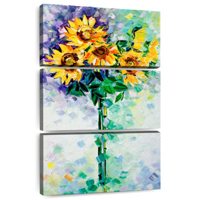 Harnek Sunflowers Modern Expressionism