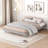 Floating Platform Bed Frame-732230876-732230879