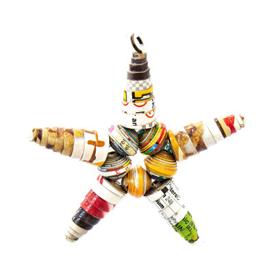 4'' Metal Hanging Figurine Ornament
