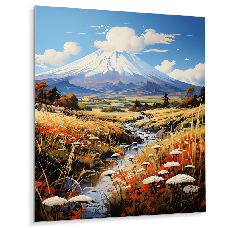 «Volcano Volcanic Contrasts I» sur, H 40 po x l 30 po