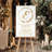 Unity Monogram Wedding Sign