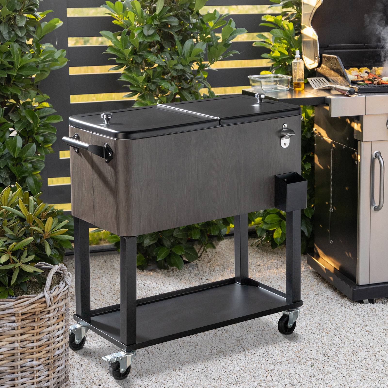 Winado 80 Qt. Outdoor Rolling Cooler & Reviews - Wayfair Canada