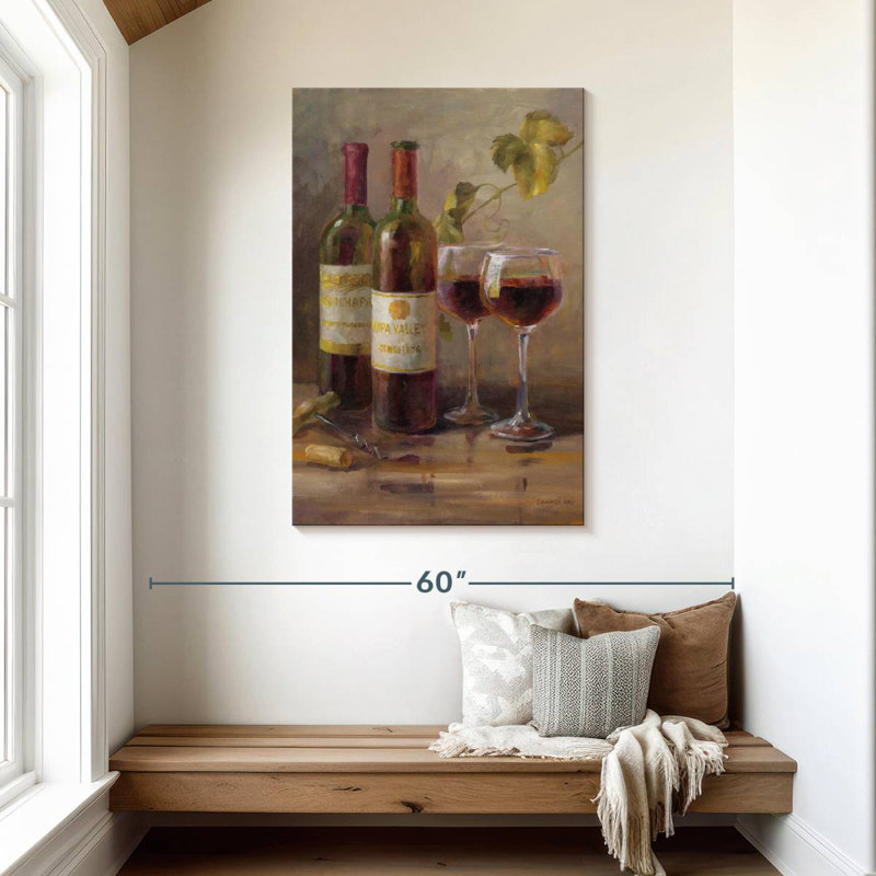 Yarlin Opening The Wine, 45" H x 30" W