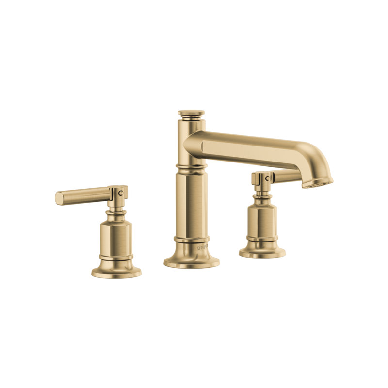 Invari® Roman Tub Faucet, Luxe Gold, Lever