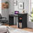 Pamella Writing Desk with Hutch-902644771