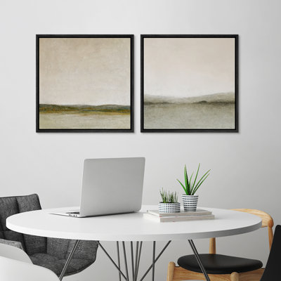 Framed Wall Art Vintage Fine Art Antique Classic for Bedroom - 16"x16"